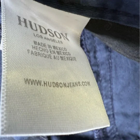 Hudson Jeans Navy Camouflage Cargo Pants - Picture 8 of 14